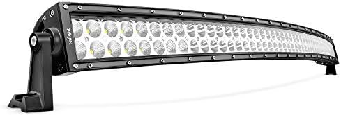 Nilight 52 İnç 300 W Kavisli Nokta Sel Combo led ışık Bar LED sürüş lambası Off Road ışıkları Kamyon Tekne Jeep için LED çalışma
