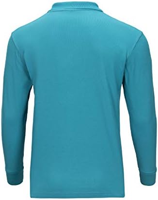 Premium Erkek Uzun Kollu Polo Gömlekler-Erkekler için Leke Koruyucu Polo Gömlekler