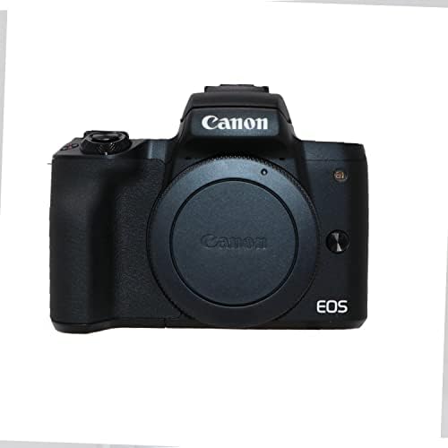 EOS M50 Mark II Aynasız dijital fotoğraf makinesi ile 15-45mm Lens Kiti ( Siyah) + Geniş Açı Lens + 2X Telefoto Lens + Flaş