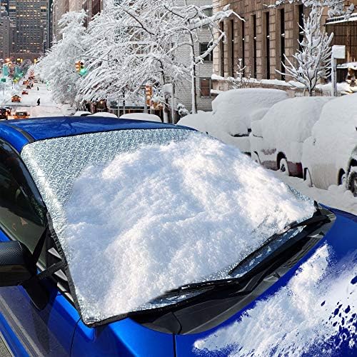 Autotech Park Kar Örtüsü ve Güneşlik 2013-2017 Honda Accord Coupe ile Uyumlu, Ön Cam Kapağı