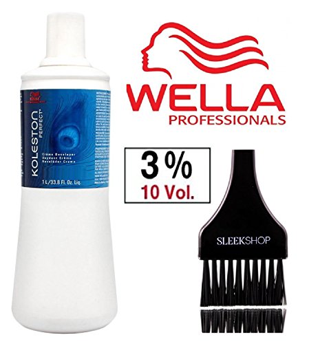 Wella KOLESTON WELLOXON MÜKEMMEL Krem Geliştirici (Şık Renk Tonu Fırçalı) (10 Hacim / %3 - 33.8 oz litre)
