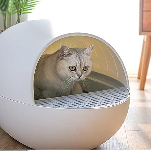 BrightFootBook Kendini Temizleme Kedi kum kabı, Anti-Tutam Sensörü ile, Kolay temizlenebilir, otomatik Kedi Tuvalet için Büyük