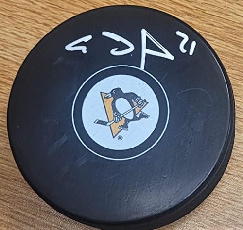 İmzalı Evgeni Malkin Pittsburgh Penguins Hokey Diski-İmzalı NHL Diskleri