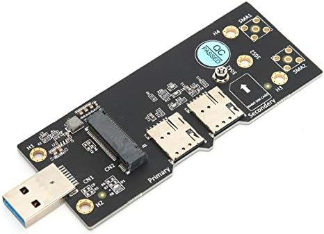 Heayzoki Adaptör Kartı NGFF (M. 2) Anahtar B USB 3.0 Çift SIM Kart Yuvası ile Ağ Aksesuarları, M. 2 USB 3.0 Adaptörü, Eski