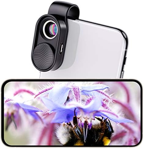 Opqpq 100X Cep Mikroskobu, iPad/Dizüstü Bilgisayar için HD Optik Lens Kablosuz Dijital Mikroskop Kamera, Taşıması Kolay El