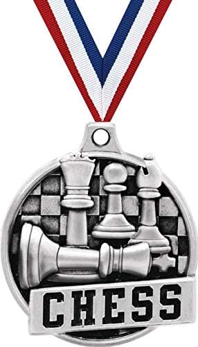 Taç Ödülleri 1.5 Satranç Madalyası-Gümüş Satranç Turnuvası Ödül Madalyaları Prime
