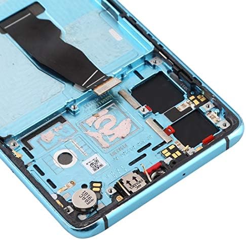 YİNZHİ Cep Telefonu LCD Ekran LCD Ekran ve Digitizer Tam Meclisi ıçin Çerçeve ile Huawei P30 (Mavi) Parçaları Değiştirin (Renk: