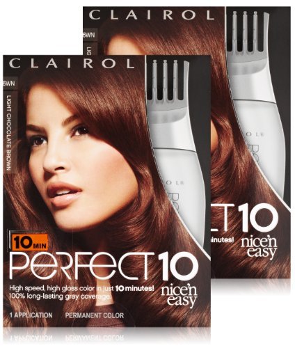 Clairol Perfect 10 by Nice ' n Easy Saç Rengi, 007,5 A, Orta Kül Sarışın