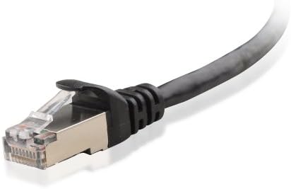 Cable Matters 5'li Paket Snagless Kısa Korumalı Cat6A Ethernet Kablosu 1 ft (SSTP, SFTP Korumalı Ethernet Kablosu, Korumalı