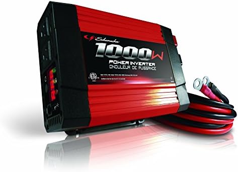 Arabalar için Schumacher PIF-1000 DC-AC güç inverteri - 1000W AC/USB-Kamp, Tailgating ve Daha Fazlası için Araç Gücünü Ev Gücüne