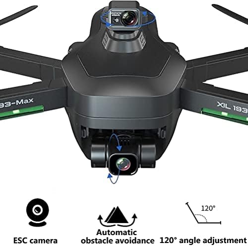SPLD Drone Quadcopter İHA 5G WiFi FPV, Yetişkinler için 4 K HD Kamera ile GPS Drones, 3 Eksenli GIM ile GPS Drone (Açık Eserdir)