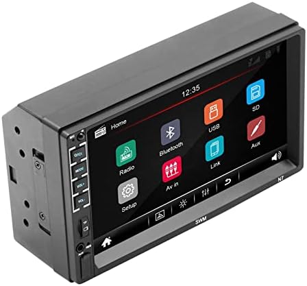 WANGSİ Marangozluk Araçları ve Aksesuarları Yeni 7-inç Yüksek Çözünürlüklü Araba Bluetooth MP5 Çalar Kart USB Radyo Cep Telefonu