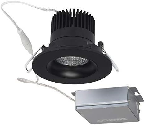 Satco S11625 12 watt LED Doğrudan Tel Downlight; Gimbaled; 3.5 inç; 3000 K; 120 Volt; 12 Ampuller Kaliforniya Uyumlu